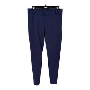 Betabrand Women's Navy Blue Classic Skinny Leg Dress Pant Yoga Pants Size Medium